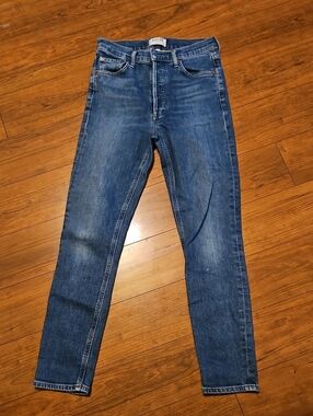 Agolde Buttonfly Jeans Size 26 In Great Condition